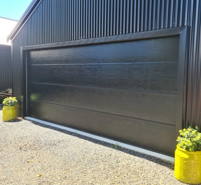 garage door section replacement.