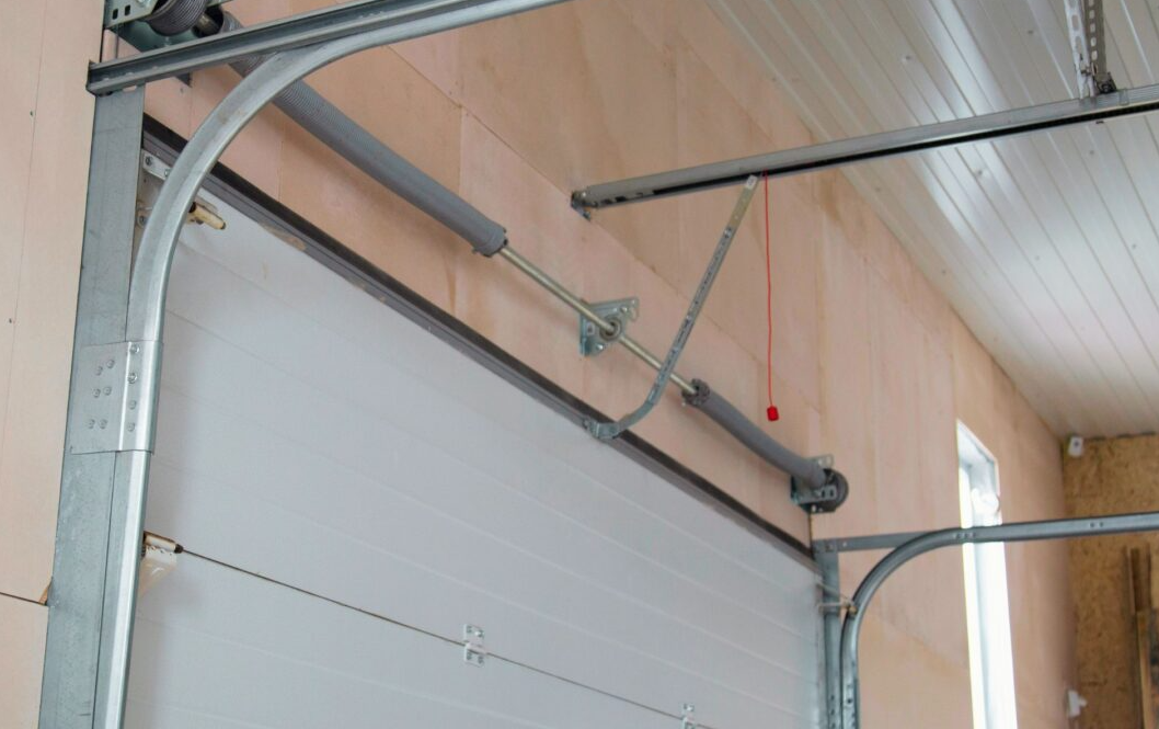 garage door track repair.