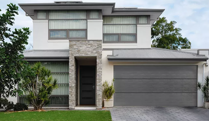 garage door panel repair.
