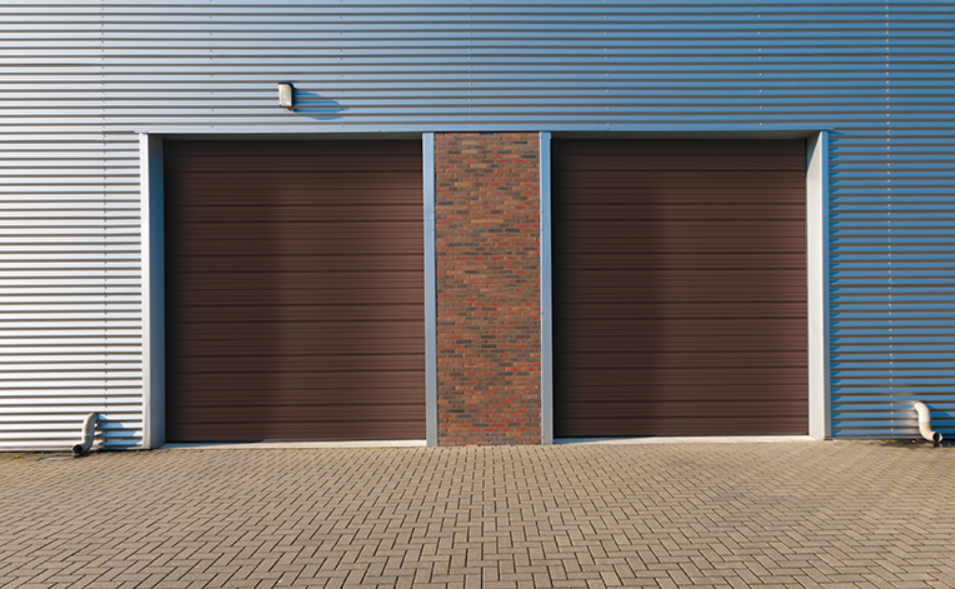 garage door section replacement.