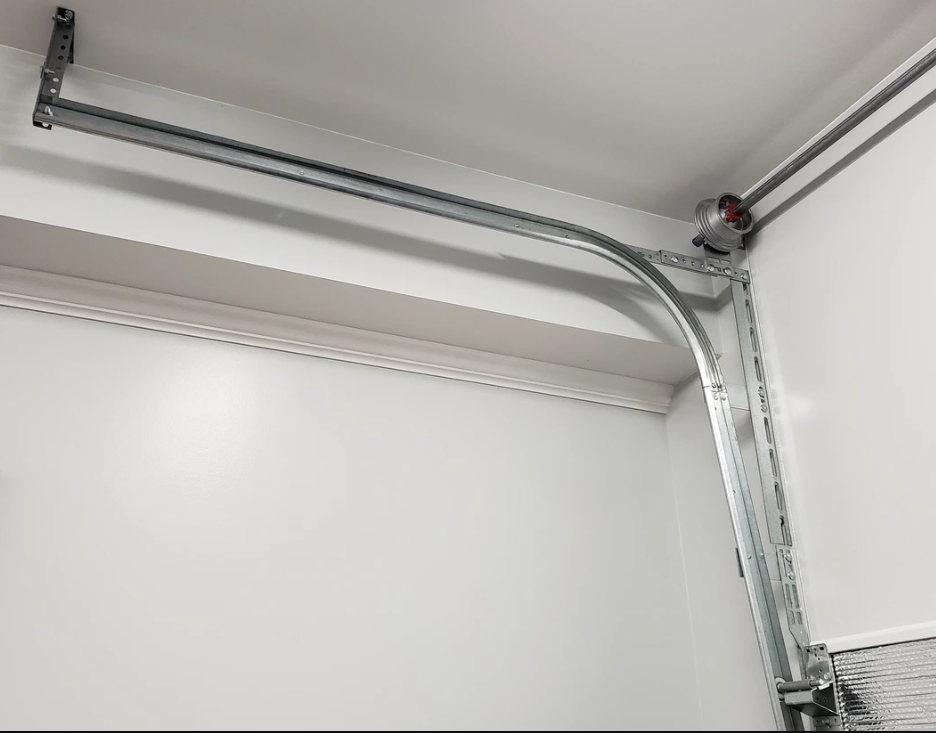 garage door track repair.